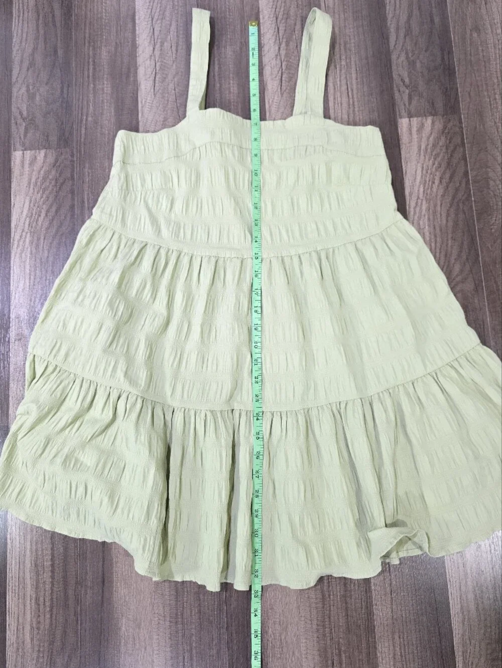 RIP CURL Cala Nights Lightweight Smocked Seersucker Mini Summer Sundress. XXS